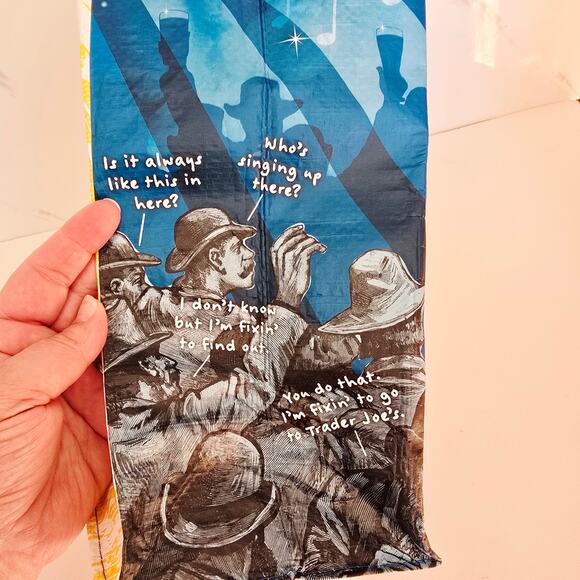 NWT Trader Joe's Reusable Tote Bag  NASHVILLE. TENNESSEE TN Music City USA - Picture 5 of 7